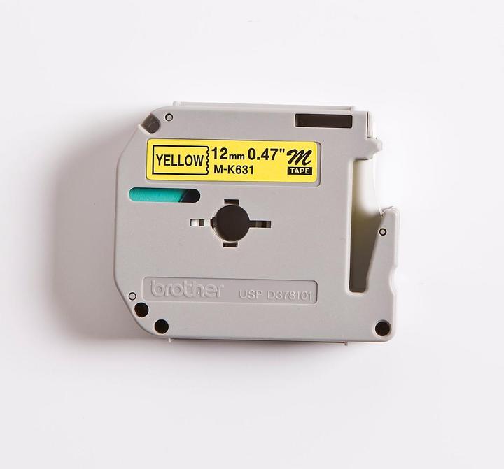 Produktbild Brother M-K631bz (1.20 cm, Gelb, Schwarz)