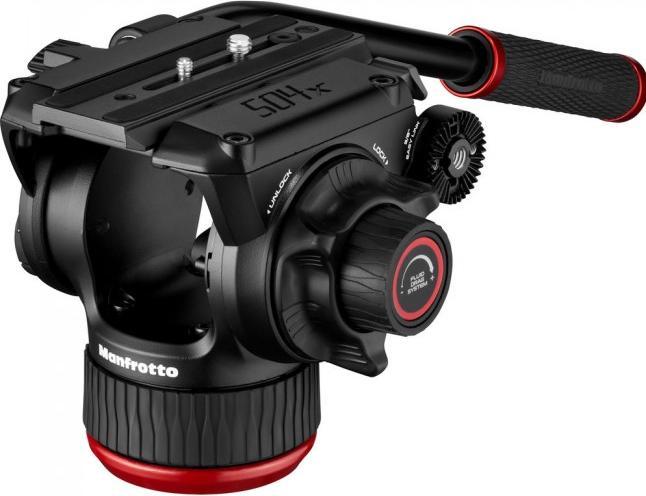 Immagine prodotto Manfrotto 504X Treppiede video con panhead fluido (Metallo)