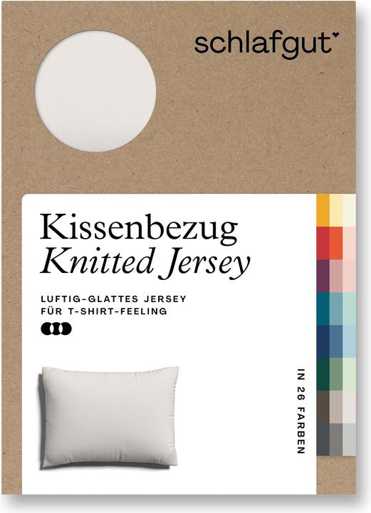 Produktbild schlafgut Knitted Jersey (Duvetbezug, 70 x 90 cm)