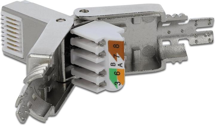 Produktbild Delock Stecker 86476 1 Stück, Grau werkzeugfrei (Netzwerkkabel Stecker)