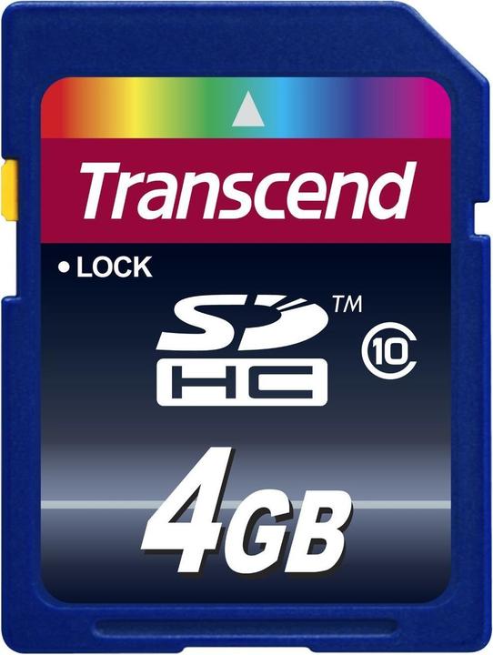 Produktbild Transcend SDHC 200x (4 GB, SDHC, U1, UHS-I)