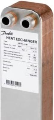 Image du produit Danfoss Redan XB06H-1 40 pladevarmv. - XB06H-1 40 pladevarmeveksler