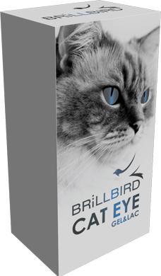 Immagine prodotto BrillBird Gel&Lac per occhi di gatto "oliva" -5ml (Verde oliva, Smalto per unghie effetto gel)