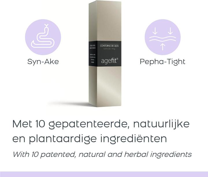 Actual product image Agefit Anti-Wrinkle Serum - Anti-Wrinkle Eye Cream For Skin Care (Eye care serum, Day)