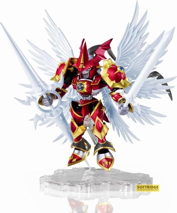 Actual product image Bandai Digimon Tamers figurine NXEDGE STYLE Dukemon / Gallantmon: Crimsonmode 9 cm