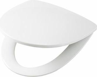 Actual product image Geberit Ifø Sign white toilet seat with soft-close, quick-release or fixed installation.