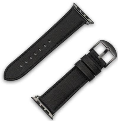 JT Berlin Apple Watch 42/44/45/49mm - Wannsee black (45 mm, 44 mm, 42 mm, 49 mm, TPU)