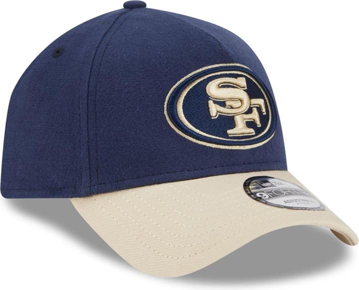 New Era A-Frame 9Forty Cap MOLESKIN San Francisco 49ers navy (One Size)