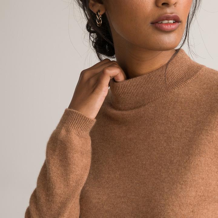 Actual product image Anne Weyburn Stand-up collar jumper (36, 38)