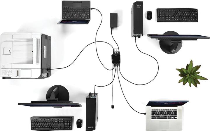 Immagine prodotto StarTech Interruttore di condivisione USB 3.0 (USB-B, 4 Porti)