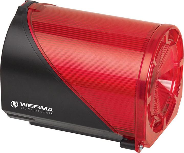 Werma Eclair led/sirène 114dB 24Vca/cc rouge