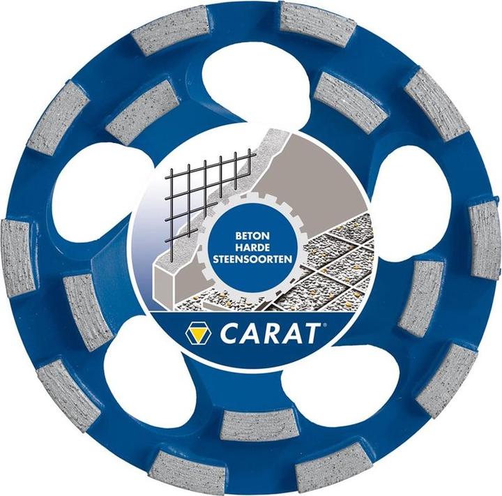 Productafbeelding Carat CUBD1253C0 Dustec Komschijf - 125 x 22,23 x 4mm