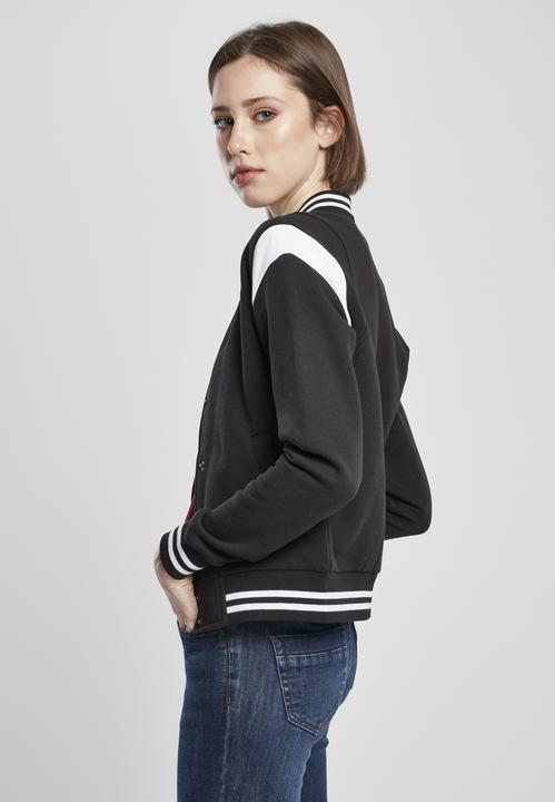 Immagine prodotto Urban Classics Giacca di felpa College con inserto organico da donna (XS)