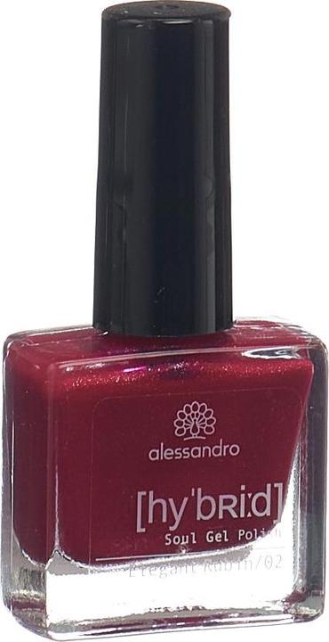 Produktbild Alessandro Nagellack Hybrid 114 Elegant Rubin (114 Elegant Rubin, Gel-Effekt Nagellack)