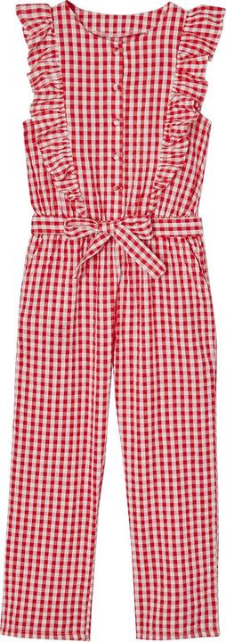 Produktbild Vertbaudet Karierter Mädchen Jumpsuit mit Volants (110)