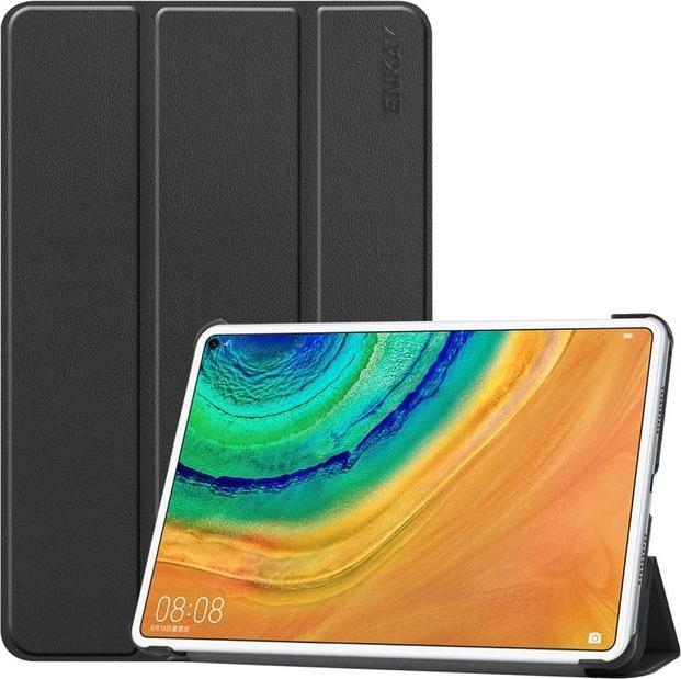 Actual product image Enkay Leather Smart Case triple foldable (MatePad Pro)
