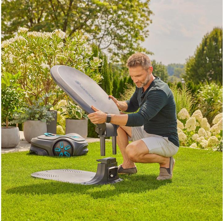 Actual product image Gardena SILENO Robotic Mower Garage for SILENO pro / max / free (Mowing robot, Robot mower garage)