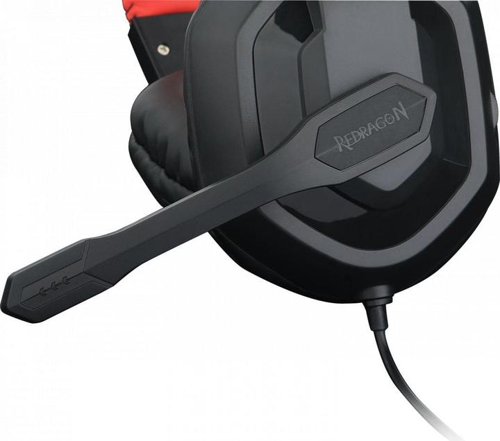 Image du produit Redragon Casque/écouteur H120 Bandeau filaire Gaming Noir, Rouge (Filaire)