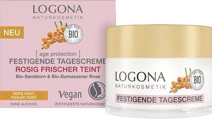 Logona age protection Tagescreme Rosig frischer Teint Creme (50 ml, Tagescreme)