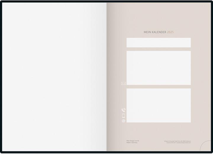 Immagine prodotto Ridoide Agenda settimanale Design Line 2025 150703525 1W/2S Explore IT 14,8x21cm (A5, Tedesco)