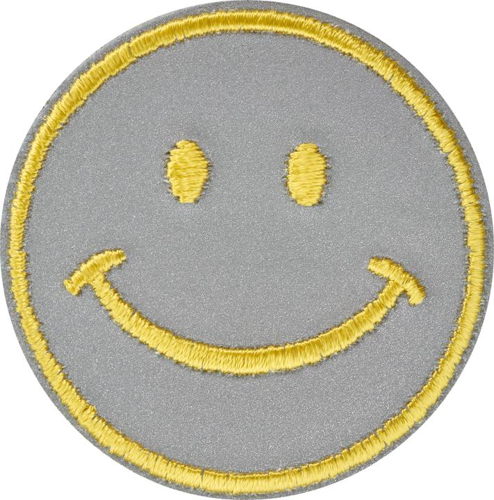 BeaLena Application thermocollante "Smile", réfléchissante, Ø 5 cm (1 x)