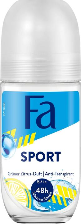 Actual product image Fa Anti-Perspirant Roll-on Sport 50 ml (Roll-on, 50 ml)