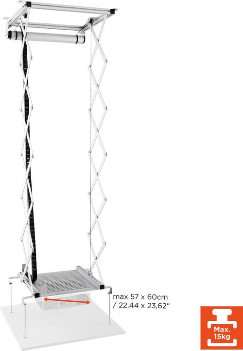 Immagine prodotto Celexon Expert PL2000 - Sollevatore elettrico per proiettore (Soffitto)