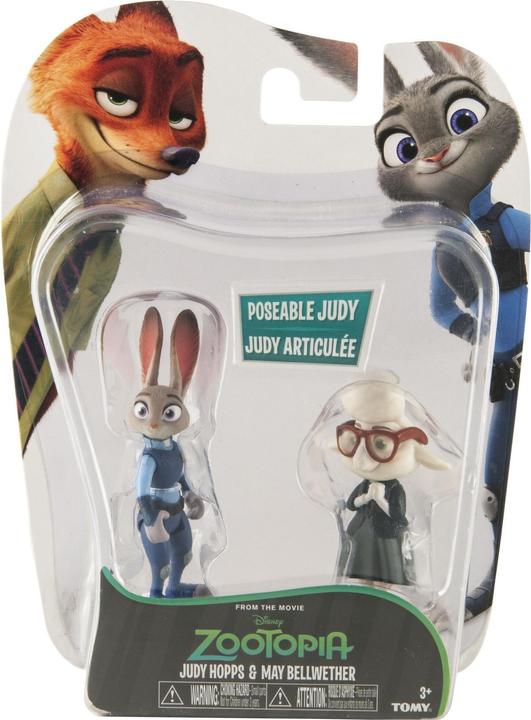 Image du produit Tomy TomyFIGTYE032 2 Abysse Assortment Zootopia Action Figure (2-Piece)
