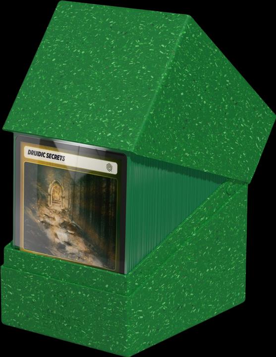 Actual product image Ultimate Guard Return To Earth Boulder Deck Case 133+ taille standard Vert