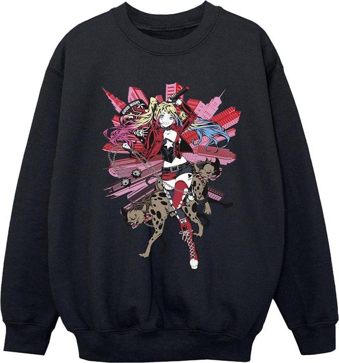 Harley Quinn Hyenas Sweatshirt Mädchen