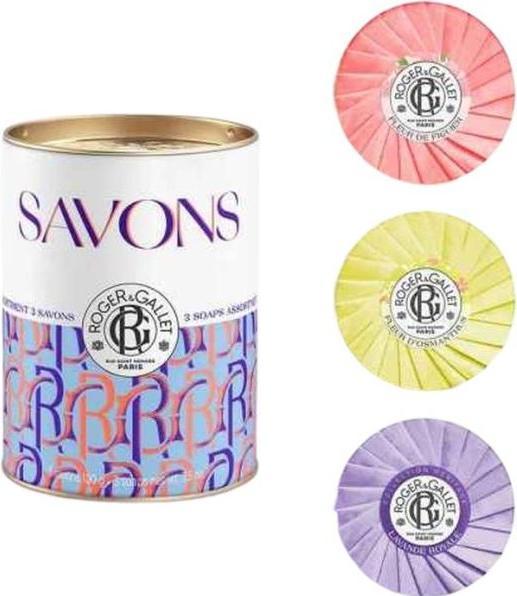 Roger & Gallet Coffret Trio Savons Flower Power (972 ml)