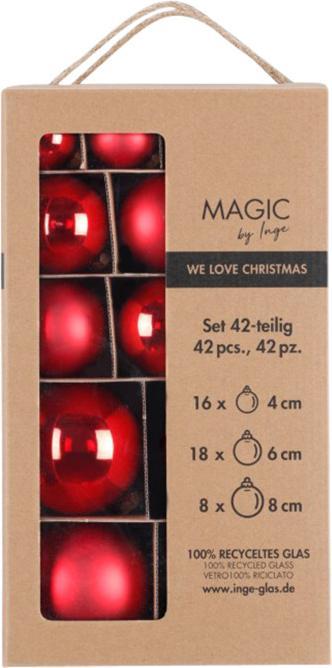 Magni Lace Merry Red red 26cm (42 -part)