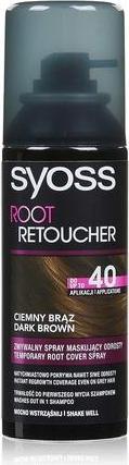 Image du produit Syoss Root Retoucher spray teinture pour cheveux Dark Brown 120 ml (Dark Brown)