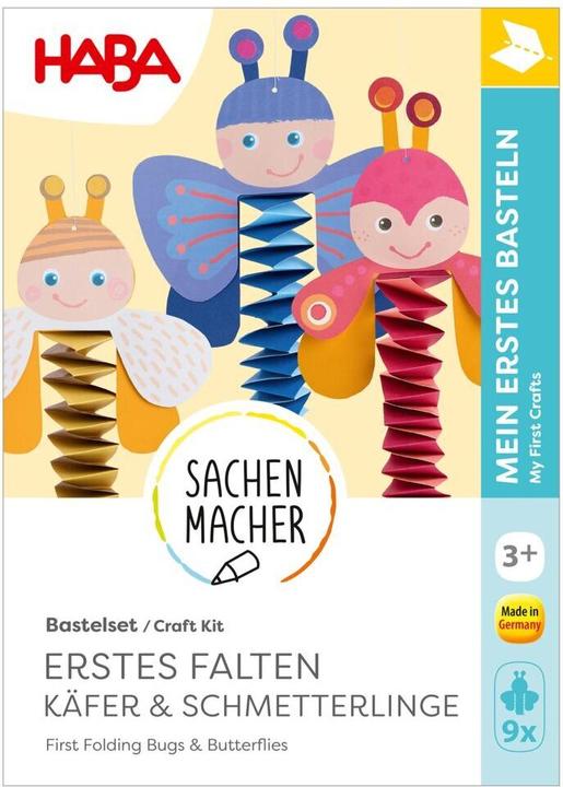 Actual product image Haba Bastelset - Erstes Falten Käfer & Schmetterling