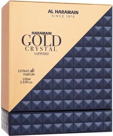 Actual product image Al Haramain Gold Crystal Sapphire PAR U 100 ml (Eau de parfum, 100 ml)