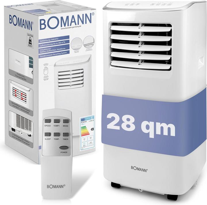 Produktbild Bomann CL 6061 CB (28 m², 7000 BTU/h)