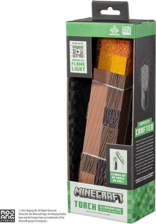 Image du produit Noble Collection Dekoleuchte Minecraft Illuminating Torch (28.50 cm)