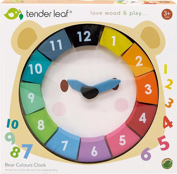 Produktbild Tender Leaf Toys Uhr (Deutsch, Englisch, Französisch, Italienisch)