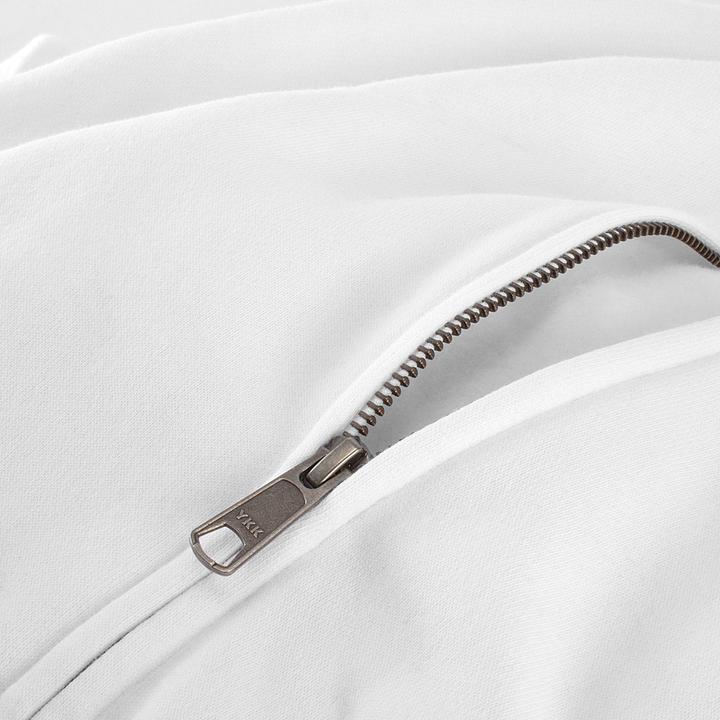 Immagine prodotto Stahlwerk Felpa con cappuccio con zip di colore bianco taglia M (M)