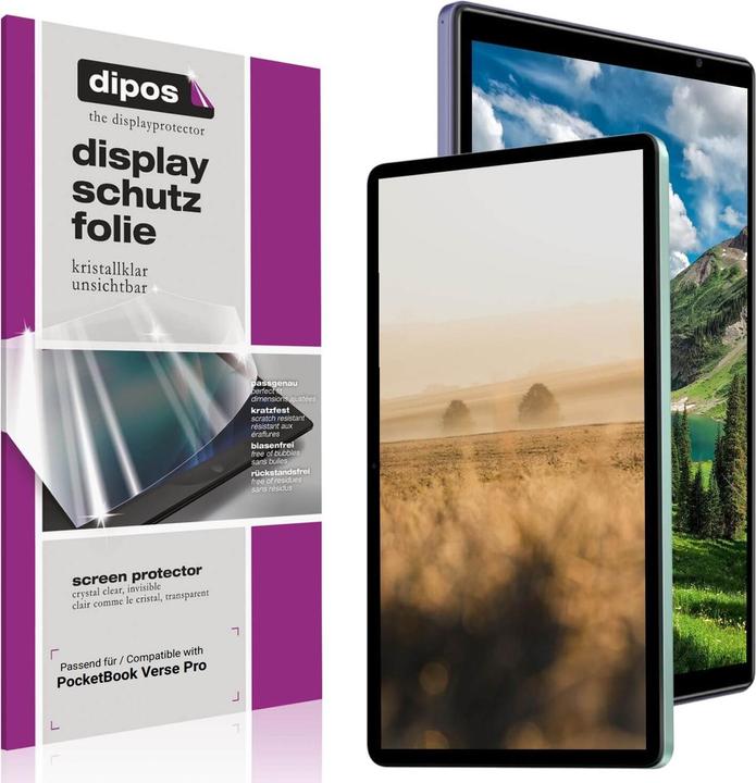 Dipos Film de Protection d’écran Crystalclear pour PocketBook Verse Pro