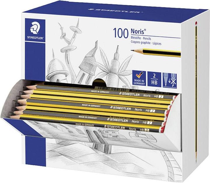 Produktbild Staedtler Bleistift, sechseckig, 100er Display (2 mm, HB, 100 x)