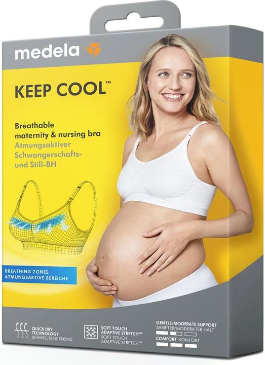 Produktbild Medela Keep Cool M&N Bra weiss (L)