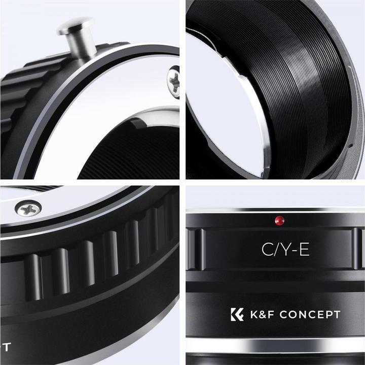 Produktbild K&F Concept High Precision Lens Adapter Mount, C/Y-NEX
