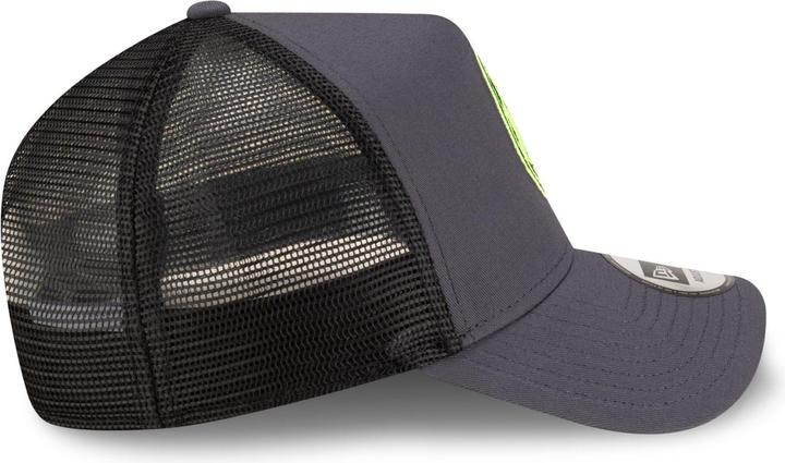 Actual product image New Era A-Frame Mesh Trucker Cap - AC Milan charcoal