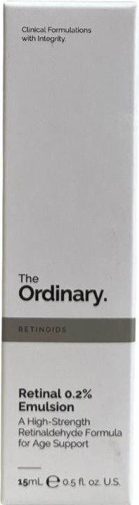 Actual product image The Ordinary Retinal 0.2% emulsion (15 ml)
