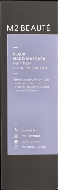 Image du produit M2 Beauté Black Nano Mascara (Noir)