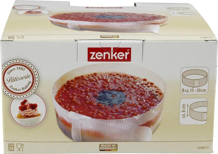 Image du produit Zenker Cadre de cuisson blanc, rond (30 cm)