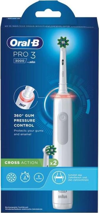 Produktbild Oral-B Pro 3 3000 (Oszillierende Zahnbürste)