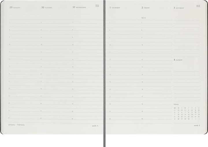 Produktbild Moleskine Smart Kalender (19 x 25 cm, Englisch)