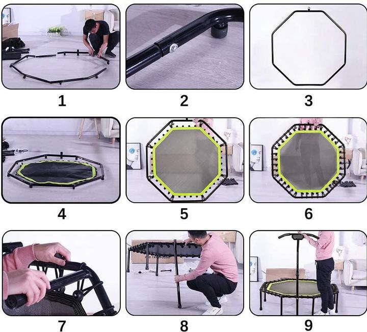 Produktbild Stride Jumping Fitness Trampolin Aerobic (130 cm)